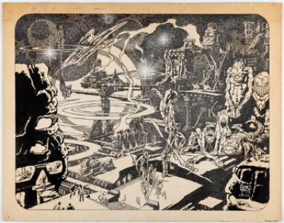 Alex Niño - Sci-Fi Illustration Original Art (1973). | Heritage