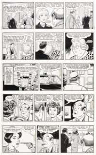 Lank Leonard Mickey Finn Daily Comic Strip Original Art Group of 5 (McNaught Syndicate, c. 1950s). (Total: 5 Original Art)
