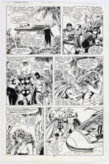 John Buscema and Tom Palmer The Avengers #297 Story Page 21 Original Art (Marvel, 1988). | Heritage
