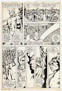George Perez and Pablo Marcos New Teen Titans #6 Story Page 2 Original Art (DC, 1981). | Heritage