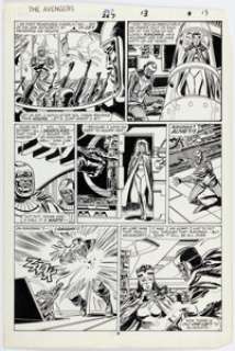 John Buscema and Tom Palmer The Avengers #267 Story Page 9 Original Art (Marvel, 1986). | Heritage