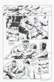 Dave Gibbons Savage Hulk #1 Story Page 6 Original Art (Marvel, 1996). | Heritage