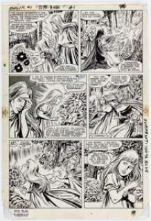 John Buscema and Tom Palmer Magik #1 Story Page 15 Original Art (Marvel, 1984). | Heritage