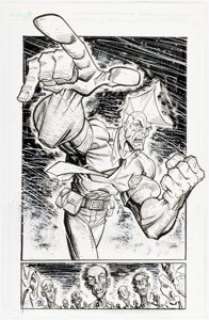 Scott James - Savage Dragon and Zombies Illustration Original Art (c. 2009).