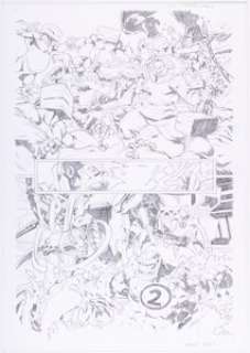 Carlos Gómez Secret Warps: Soldier Supreme Annual #1 Story Page 12 Original Art (Marvel, 2019).