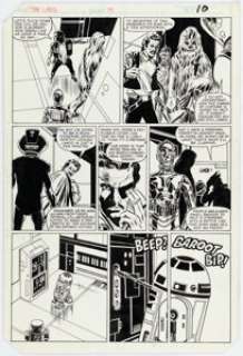 Ron Frenz and Tom Palmer Star Wars #75 Story Page 10 Original Art (Marvel, 1983). | Heritage