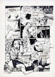 Gary Erskine Strip #3 Story Page 4 Original Art (Marvel UK, 1990).