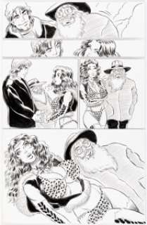 Rob Durham Cavewoman: Snow #1 Story Page 20 Original Art (Amryl Entertainment, 2011).