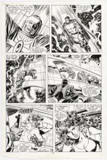 John Buscema and Tom Palmer The Avengers #297 Story Page 11 Original Art (Marvel, 1988). | Heritage
