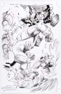 Declan Shalvey Immortal Hulk #47 Variant Cover Original Art (Marvel, 2021). | Heritage