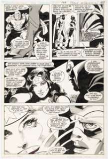Gene Colan and Frank McLaughlin Wonder Woman #300 Story Page 9 Original Art (DC, 1983). | Heritage