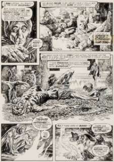 John Buscema and Alfredo Alcala The Savage Sword of Conan #2 Story Page 21 Original Art (Marvel, 1974). | Heritage