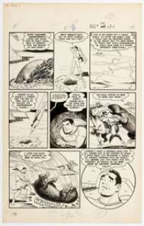 Kurt Schaffenberger Whiz Comics #136 Captain Marvel Story Page 6 Original Art (Fawcett, 1951). | Heritage