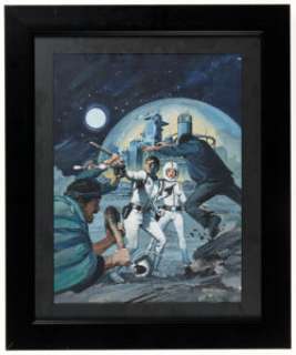 Al McWilliams (attributed) Buck Rogers in the 25th Century #6 Cover Painting Original Art (Gold Key, 1980). | Heritage