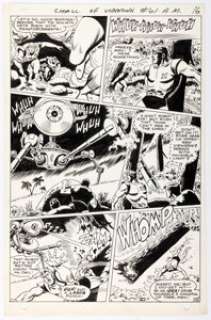 Bob Brown Challengers of the Unknown #61 Story Page 12 Original Art (DC, 1968). | Heritage