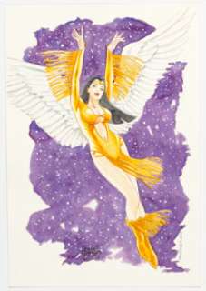 Gene Gonzales - Dawnstar Pin-Up Illustration Original Art (2009).