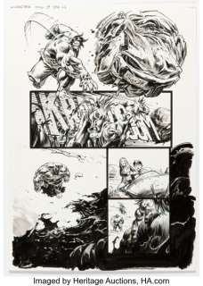 Nic Klein Incredible Hulk #8 (789) Story Page 11 Original Art (Marvel, 2024).