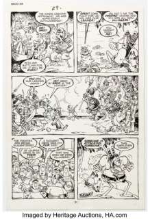 Sergio Aragonés Groo the Wanderer #33 Story Page 21 Original Art (Marvel, 1987). | Heritage