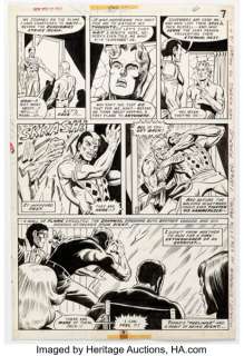Don Perlin Werewolf by Night #39 Brother Voodoo Story Page 4 Original Art (Marvel, 1976).