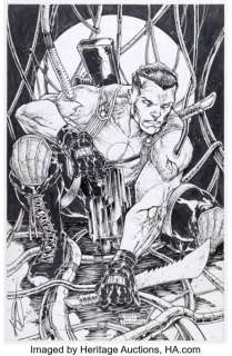 Adelso Corona Bloodshot #1 Variant Cover Original Art (Valiant Entertainment, 2019).