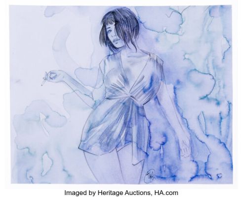 Tula Lotay - Amina from Groupies Illustration Original Art (2024).