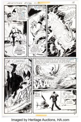 Jim Aparo Adventure Comics #436 The Spectre Story Page 12 Original Art (DC, 1974). | Heritage