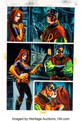 Dan Brereton Thrillkiller #1 Batgirl and Robin Story Page 20 Original Art (DC/Elseworlds, 1997). | Heritage