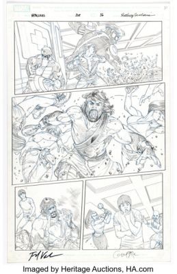 Rodney Buchemi Incredible Hercules #138 Story Page 16 Original Art (Marvel, 2010).