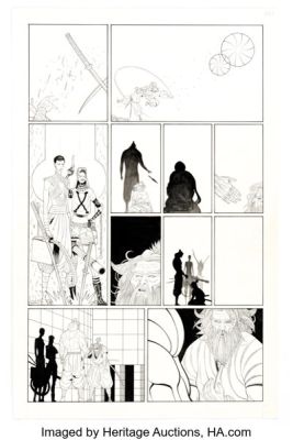 Tradd Moore The Legacy of Luther Strode #5 Story Page 19 Original Art (Image, 2016).