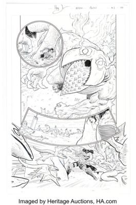 Hayden Sherman Absolute Wonder Woman #1 Story Page 24 Original Art (DC, 2024). | Heritage