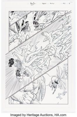 Hayden Sherman Absolute Wonder Woman #2 Story Page 3 Original Art (DC, 2025). | Heritage