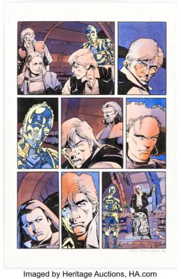 Cam Kennedy Star Wars: Dark Empire #6 Story Page 8 Original Art (Dark Horse, 1992). | Heritage