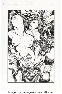Ted McKeever Doom Patrol #76 splash Page 21 Original Art (DC/Vertigo, 1994).