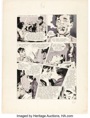 Neal Adams Creepy #15 "The Terror Beyond Time!" Story Page 16 Original Art (Warren, 1967). | Heritage