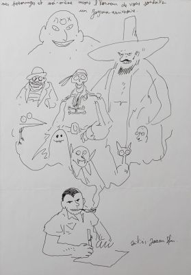 Sfar Joann Superbe... | SFAR Joann Superbe illustration de l’auteur représentant... | Vermot et Associés