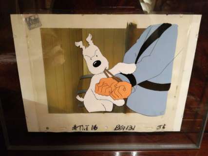 Tintin - Cellulo Studio Ellipse - Milou - Avec certificat d authenticité - EO - (1991) | Catawiki
