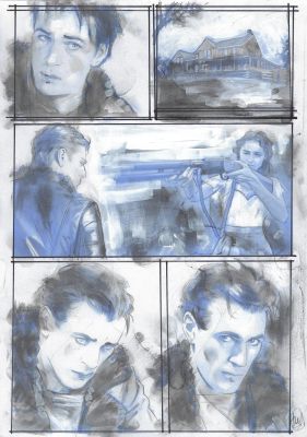 Tula Lotay | Barnstormers Production Art Issue #1 Page 30 | Tula Lotay