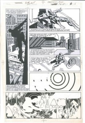 Frank Miller Daredevil Original Page