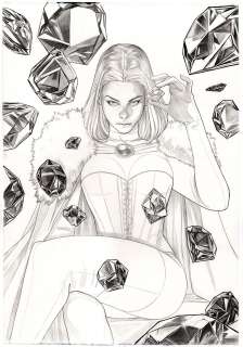 Nimit Malavia - Emma Frost: The White Queen #3 Cover