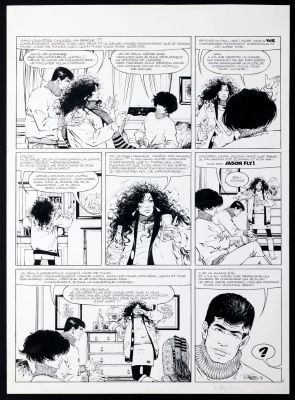 * Vance /Van Hamme... | * VANCE /VAN HAMME - XIII, planche n°7 à l’encre de... | Tessier Sarrou