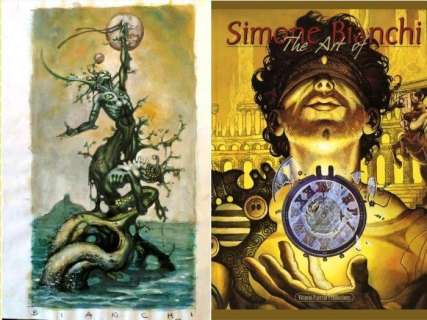 Simone Bianchi - illustrazione originale "Elf birth Il" - Page volante - (2000) | Catawiki