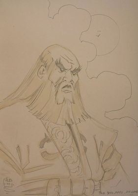 Hub Okko Dédicace... | HUB Okko Dédicace de grande taille en fin d’album sur... | Vermot et Associés