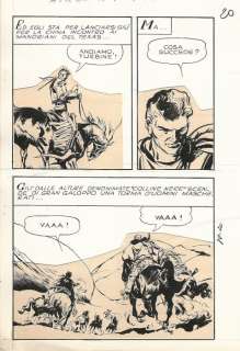 Pecos Bill #89 - Dino Battaglia - tavola originale - Loose page - (1962) | Catawiki