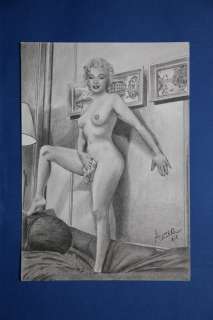 Marilyn Monroe - Illustrazione Originale - Loose page | Catawiki