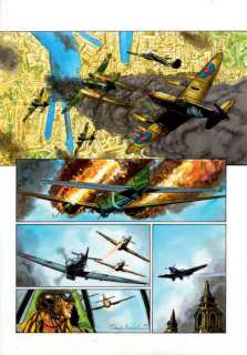 Zumstein, Franz | LE FAUCON DU DÉSERT Planche originale à l’encre de Chine | Cornette de St Cyr