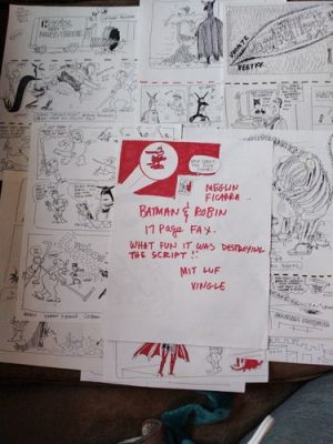 Original Artwork By Duck Edwing Submissions For Mad Magazine July 97 Batman/Robn | eBay US (Buy It Now)