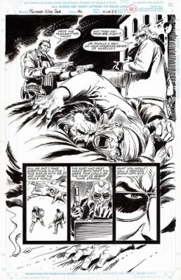 JOE KUBERT - Tavola originale Punisher War Zone #36 p.21 | eBay Europe (Buy It Now)