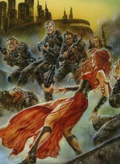 Luis Royo - SHADOWRUN, THE WOLF AND THE...