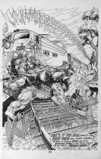 Budd Root | CAVEWOMAN #2 pg #30, 1st series, Splash, 1994, Dinosaur | High Quality Comics