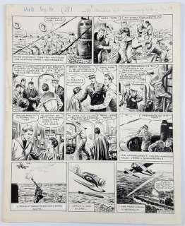 Topolino Giornale n.440 - Tavola Originale "Il Mozzo del Sommergibile" - Loose page - (1941) | Catawiki